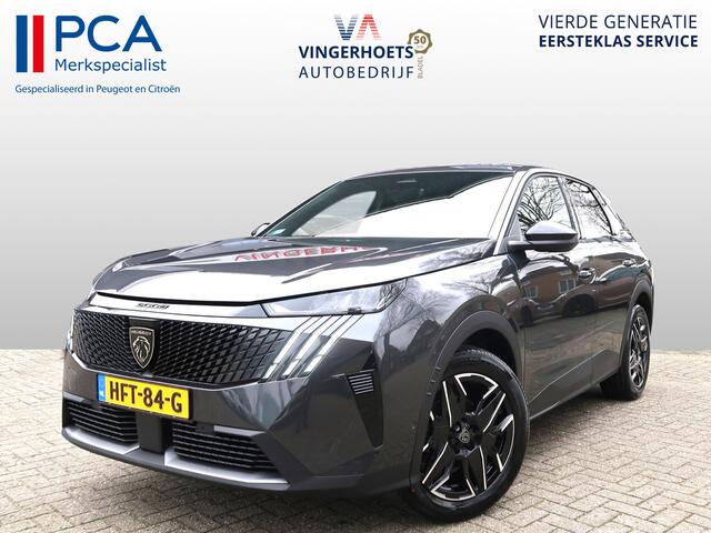 Peugeot 3008 1.2 Hybrid 136 Allure * Nieuw Model * Uit voorraad leverbaar * Hybride / Benzine Automaat * Navigatie * Stuur- en Stoel Verwarming * 1/2 Leder Interieur * Parkeer Camera en Sensoren * DAB Radio * etc.... Zie Foto's *