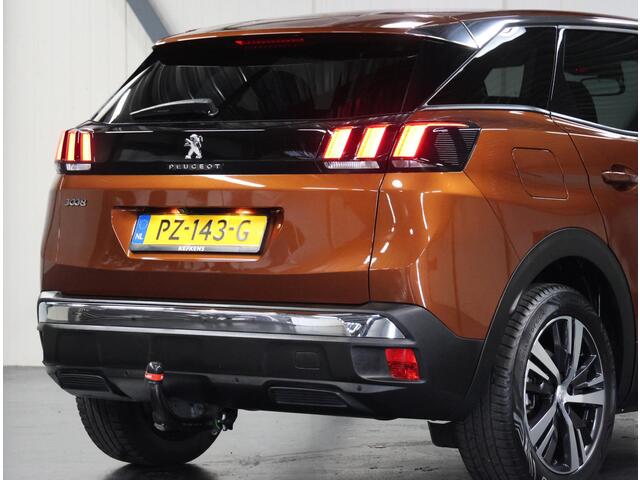 Peugeot 3008 1.6 165PK Blue Lease Premium | AppleCarPlay/AndroidAuto | Navigatie | Cruise Control | Keyless | LED | Camera | Virt.Cockpit | Trekhaak | Elektrische Klep | Isofix | Privacy Glass | Parkeersensoren | 1550 KG TREKGEWICHT! |