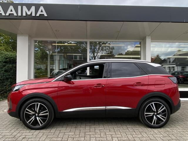 Peugeot 3008 1.6 HYbrid4 300 GT | UNIEK | Nieuwprijs: ¤ 55.319,- | Luxe interieur pakket | Camera voor & achter | Adaptieve Cruise Control | Full LED | Navigatie | Keyless Entry