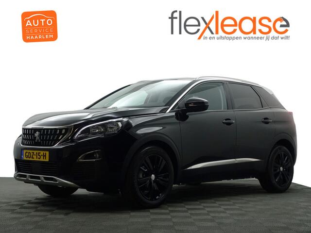 Peugeot 3008 1.2 PureTech Blackline+ Aut- Leder Interieur, Stoelverwarming, CarPlay, Android Auto, Sfeerverlichting, Xenon Led