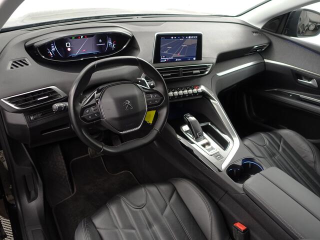 Peugeot 3008 1.2 PureTech Blackline+ Aut- Leder Interieur, Stoelverwarming, CarPlay, Android Auto, Sfeerverlichting, Xenon Led
