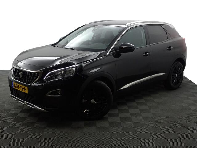 Peugeot 3008 1.2 PureTech Blackline+ Aut- Leder Interieur, Stoelverwarming, CarPlay, Android Auto, Sfeerverlichting, Xenon Led