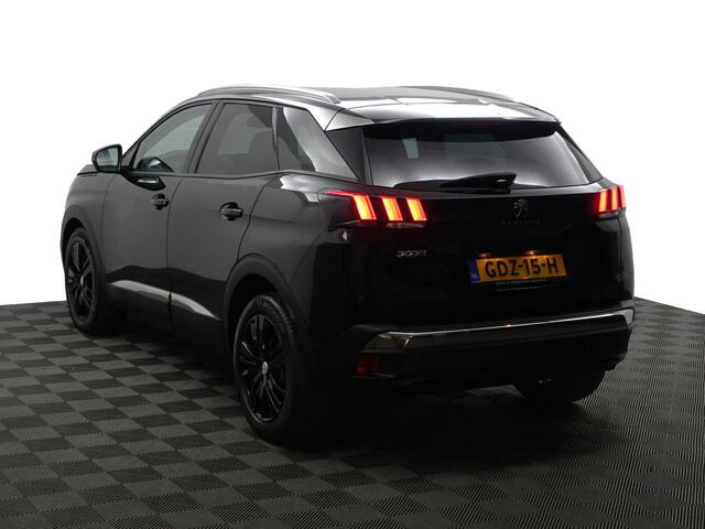 Peugeot 3008 1.2 PureTech Blackline+ Aut- Leder Interieur, Stoelverwarming, CarPlay, Android Auto, Sfeerverlichting, Xenon Led
