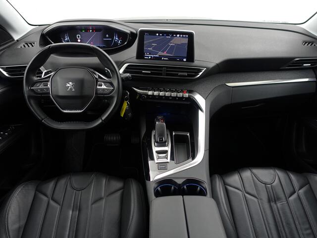 Peugeot 3008 1.2 PureTech Blackline+ Aut- Leder Interieur, Stoelverwarming, CarPlay, Android Auto, Sfeerverlichting, Xenon Led