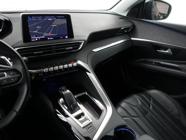 Peugeot 3008 1.2 PureTech Blackline+ Aut- Leder Interieur, Stoelverwarming, CarPlay, Android Auto, Sfeerverlichting, Xenon Led