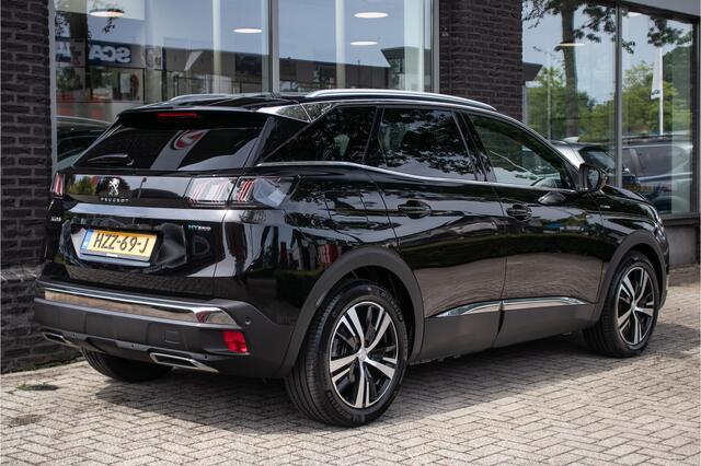 Peugeot 3008 1.6 HYbrid 225 GT All-in rijklrprs | Dealer ond. | 1e eig. | Panodak