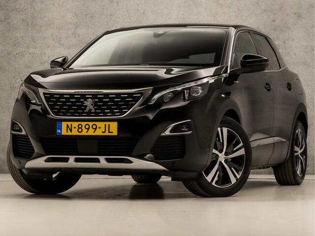 Peugeot 3008 1.6 HYbrid 225 GT Line 225Pk Automaat (APPLE CARPLAY, GROOT NAVI, LEDER, 360 CAMERA, KEYLESS, GETINT GLAS, SPORTSTOELEN, LANE ASSIST, ZWART HEMEL, LED KOPLAMPEN, NIEUWSTAAT)