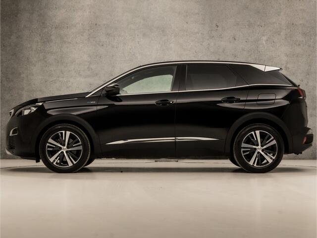 Peugeot 3008 1.6 HYbrid 225 GT Line 225Pk Automaat (APPLE CARPLAY, GROOT NAVI, LEDER, 360 CAMERA, KEYLESS, GETINT GLAS, SPORTSTOELEN, LANE ASSIST, ZWART HEMEL, LED KOPLAMPEN, NIEUWSTAAT)