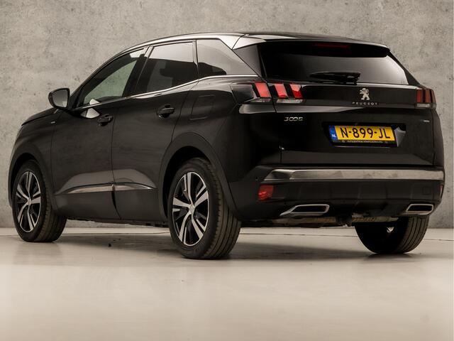 Peugeot 3008 1.6 HYbrid 225 GT Line 225Pk Automaat (APPLE CARPLAY, GROOT NAVI, LEDER, 360 CAMERA, KEYLESS, GETINT GLAS, SPORTSTOELEN, LANE ASSIST, ZWART HEMEL, LED KOPLAMPEN, NIEUWSTAAT)