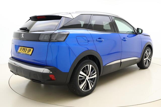 Peugeot 3008 1.2 PureTech Allure 130PK | AUTOMAAT | Achteruitrijcamera | Navigatie | Dodehoekdetectie | Climate Control | LED | Lende Steun Verstelling | Two Tone