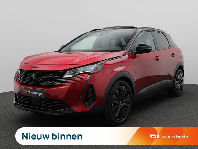Peugeot 3008 1.6 HYbrid4 Blue Lease GT 300PK Aut8 Pano-Schuifdak, Adaptieve Cruise Controle, 360gr. Camera, Stoelverwarming, Elektr. Achterklep, Trekhaak, 19" LM Velgen