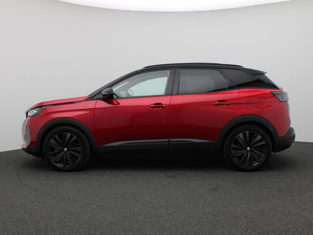 Peugeot 3008 1.6 HYbrid4 Blue Lease GT 300PK Aut8 Pano-Schuifdak, Adaptieve Cruise Controle, 360gr. Camera, Stoelverwarming, Elektr. Achterklep, Trekhaak, 19" LM Velgen
