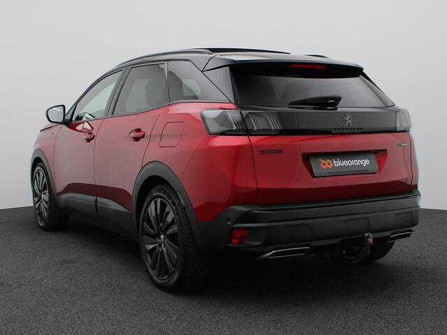 Peugeot 3008 1.6 HYbrid4 Blue Lease GT 300PK Aut8 Pano-Schuifdak, Adaptieve Cruise Controle, 360gr. Camera, Stoelverwarming, Elektr. Achterklep, Trekhaak, 19" LM Velgen