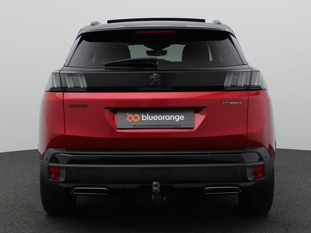 Peugeot 3008 1.6 HYbrid4 Blue Lease GT 300PK Aut8 Pano-Schuifdak, Adaptieve Cruise Controle, 360gr. Camera, Stoelverwarming, Elektr. Achterklep, Trekhaak, 19" LM Velgen