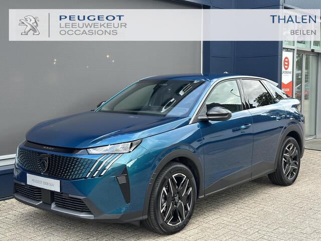 Peugeot 3008 1.2 Hybrid 145 PK Allure Automaat | Navigatie via Telefoon | Keyless Entry | AGR Stoel met Stoelverwarming | Camera | Climate Control | LED Verlichting | Cruise Control | Parkeersensoren | 19" Lichtmetalen Velgen | Hoge Zitpositie |