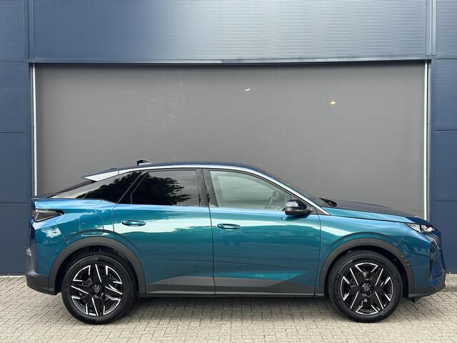 Peugeot 3008 1.2 Hybrid 145 PK Allure Automaat | Navigatie via Telefoon | Keyless Entry | AGR Stoel met Stoelverwarming | Camera | Climate Control | LED Verlichting | Cruise Control | Parkeersensoren | 19" Lichtmetalen Velgen | Hoge Zitpositie |