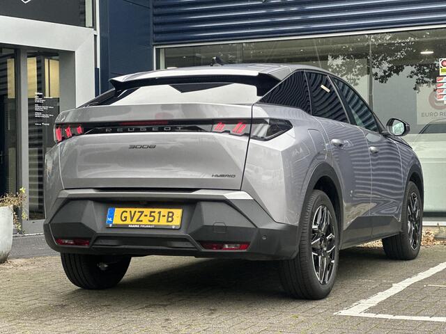 Peugeot 3008 1.2 Hybrid 136 Allure | Verwarmbare stuurwiel | Climate Control | Adaptive Cruise Control | Dode hoekdetectie | Apple Carplay/Android Auto | Draadloze telefoonlader | Full LED | Parkeercamera/-sensoren | Keyless Entry/Start |