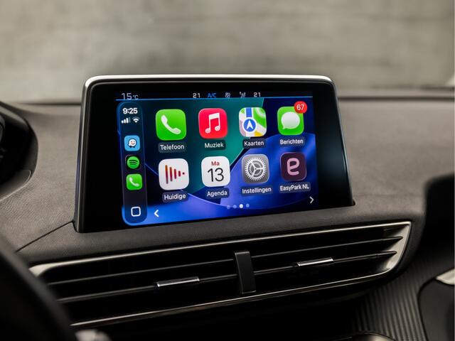 Peugeot 3008 1.2 PureTech Sport Automaat (APPLE CARPLAY, GROOT NAVI, 360 CAMERA, SPORTSTOELEN, GETINT GLAS, LANE ASSIST, PARKEERSENSOREN, TREKHAAK, CRUISE, NIEUWSTAAT)