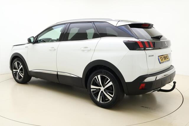 Peugeot 3008 1.6 e-THP GT Line 165 PK | Automaat | Trekhaak | 1550 KG Trekvermogen | Camera | Parkeersensor | Handsfree Achterklep | Climate Control | Navigatie | Licht Metalen Velgen | Bluetooth