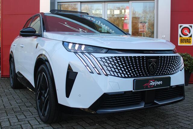 Peugeot 3008 e-3008 GT 325PK LAUNCH EDITION DUAL MOTOR 73KWH | PANORAMISCH SCHUIF / KANTELDAK | PREMIUM HIFI FOCAL | LEDEREN BEKLEDING NAPPA | ELEKTRISCH VERSTELBARE VOOR STOELEN, MET GEHEUGENFUNCTIE OP BESTUURDERSSTOEL | STOEL VERWARMING | STOEL MASAGE | STOEL VENTIL
