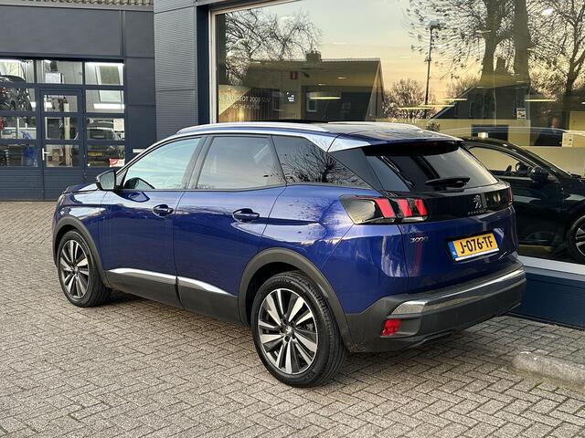Peugeot 3008 1.2 Turbo 130PK Blue Lease Premium Avantage | Automaat | elektrisch verstelb. bestuurdersstoel met geheugen | Elektrische Achterklep | Stoelverwarming | Panoramisch schuif/kanteldak | Full LED Verlichting | Keyless Entry | Navigatie | Digitaal Dashboard |