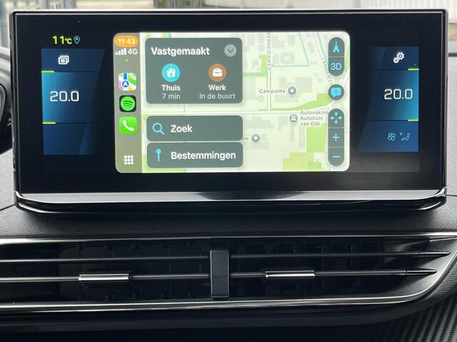 Peugeot 3008 1.6 HYbrid 225 Allure Pack Business | Navigatie/Clima/Cruise/Camera/Bluetooth/Apple CarPlay-Android Auto