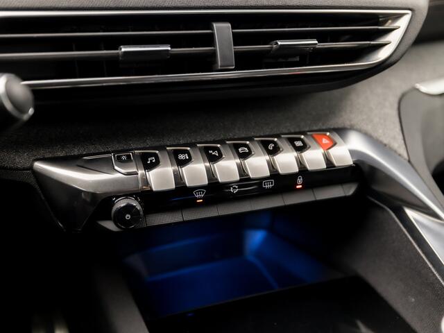 Peugeot 3008 1.2 PureTech GT Line (APPLE CARPLAY, GROOT NAVI, 360 CAMERA, LEDER, KEYLESS, SPORTSTOELEN, LED KOPLAMPEN, GETINT GLAS, ZWART HEMEL, NIEUWSTAAT)