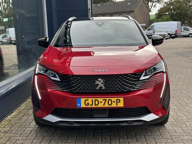 Peugeot 3008 1.6 HYbrid 225 GT | Navigatie | Plug in Hybride | Trekhaak 1250 KG Afneembaar | Elektrische Achterklep | Full LED Verlichting | Automaat | Dodehoek bewaking | Stoelverwarming | Adaptieve Cruise Control |19 inch Lichtmetaal | Camera | Stoelverwarming |