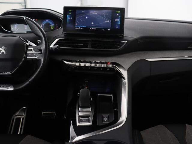 Peugeot 3008 1.6 HYbrid 225 GT Line | Panoramadak | Leder/Alcantara | Stoelverwarming | Camera | Carplay | Adaptive cruise | Navigatie | Keyless | Full LED | 19'' | Sfeerverlichting | PHEV | Plug In