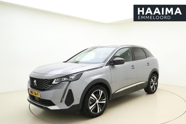 Peugeot 3008 1.2T 130pk GT | Achteruitrijcamera | Parkeersensoren V+A | Cruise & Climate control | Navi | Apple Carplay / Android Auto