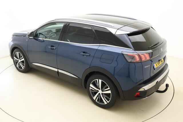 Peugeot 3008 1.6 HYbrid 225 GT Automaat | Navigatie | Trekhaak | Climate Control | Cruise Control Adaptie | Keyless entry en Start | Zwart Dak | Camera