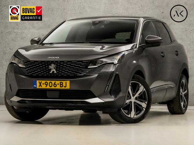 Peugeot 3008 1.2 PureTech Allure Sport Automaat (APPLE CARPLAY, GROOT NAVI, LEDER, 360 CAMERA, STOELVERWARMING, SPORTSTOELEN, GETINT GLAS, KEYLESS, NIEUWSTAAT)