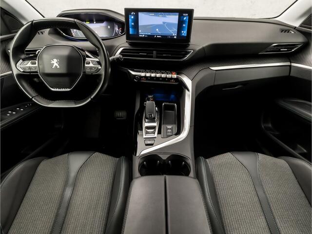 Peugeot 3008 1.2 PureTech Allure Sport Automaat (APPLE CARPLAY, GROOT NAVI, LEDER, 360 CAMERA, STOELVERWARMING, SPORTSTOELEN, GETINT GLAS, KEYLESS, NIEUWSTAAT)