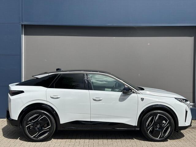 Peugeot 3008 e-3008 GT Avantage 210 PK 73 kWh | 525 KM WLTP | Volledig Nappa Lederen Bekleding | LED Matrix Verlichting | Navigatie | 20" Lichtmetalen Velgen | 360 Graden Camera | Dode Hoek Detectie | Adaptieve Cruise Control | Stoelverwarming + Massage + Ventilatie |