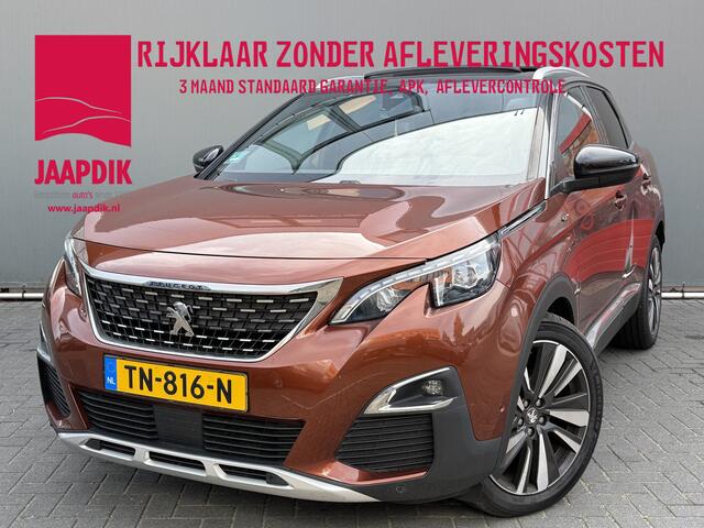 Peugeot 3008 BWJ 2018 1.6 e-THP 165 PK GT Line AUTOMAAT | TREKHAAK | PANODAK | FULL LED | HALF LEDER | ELEKTR. ACHTERKLEP | DAB | CARPLAY + ANDROID | NAVI | CLIMA | CRUISE | LMV | PDC