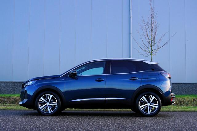 Peugeot 3008 1.6 HYbrid 225 GT |Camera |Adaptive Cruise |Navi |Carplay |Full LED verlichting |LM-velgen |Climate control |Dakrails |Mooie auto |1e eigenaar