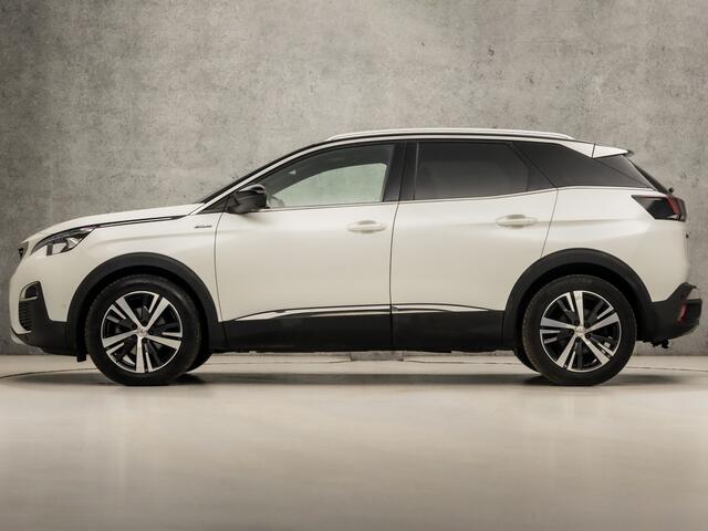 Peugeot 3008 1.6 e-THP GT Line 165Pk Automaat (PANORAMADAK, NAPPA LEDER, MEMORY SEATS, STOELVERWARMING, FOCAL AUDIO, KEYLESS, 360 CAMERA, PARELMOER, GETINT GLAS, NIEUWSTAAT)