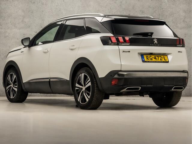 Peugeot 3008 1.6 e-THP GT Line 165Pk Automaat (PANORAMADAK, NAPPA LEDER, MEMORY SEATS, STOELVERWARMING, FOCAL AUDIO, KEYLESS, 360 CAMERA, PARELMOER, GETINT GLAS, NIEUWSTAAT)