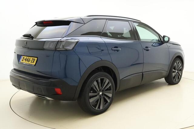 Peugeot 3008 1.2T GT 130PK | AUTOMAAT | Elektrische Kofferklep | 1400 KG trekgewicht | Stoelverwarming | Adaptive Cruise Control | Camera | Full LED | Black Pack