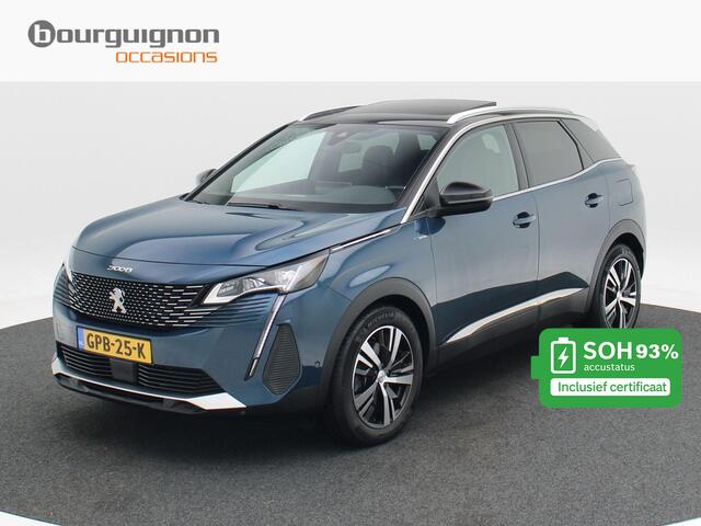 Peugeot 3008 1.6 HYbrid 225 GT Pack Business 225 Pk | Panoramadak | Focal Audio | Adaptive Cruise | Camera | Carplay | Climate Control | 18 Inch | 48.300 Km