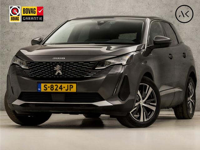 Peugeot 3008 1.6 HYbrid 225 Allure Sport 225Pk Automaat (APPLE CARPLAY, GROOT NAVI, 360 CAMERA, LEDER, STOELVERWARMING, SPORTSTOELEN, GETINT GLAS, KEYLESS, NIEUWSTAAT)