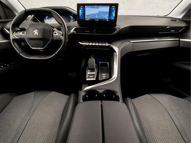 Peugeot 3008 1.6 HYbrid 225 Allure Sport 225Pk Automaat (APPLE CARPLAY, GROOT NAVI, 360 CAMERA, LEDER, STOELVERWARMING, SPORTSTOELEN, GETINT GLAS, KEYLESS, NIEUWSTAAT)