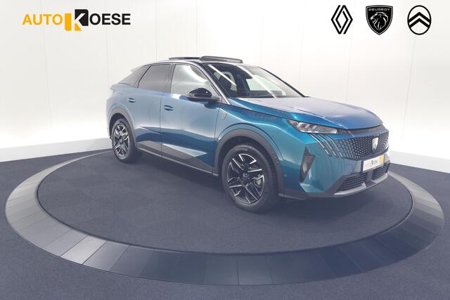 Peugeot 3008 1.2 Hybrid 136 GT | Panoramdak | 360 Camera | Stoelverwarming | Elektrische Kofferklep | Allseason Banden