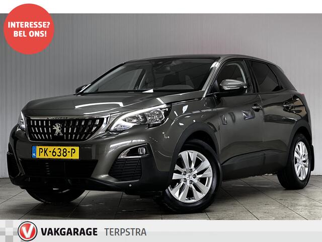 Peugeot 3008 1.2 PureTech Active/ Trekhaak/ Virtual Dash./ 17'' LMV/ PDC V+A/ Clima/ Cruise/ Elek. pakket/ Isofix/ Bluetooth/ Armsteun/ Multi. LEDER. Stuur/ Mistl./ Extra getint glas.