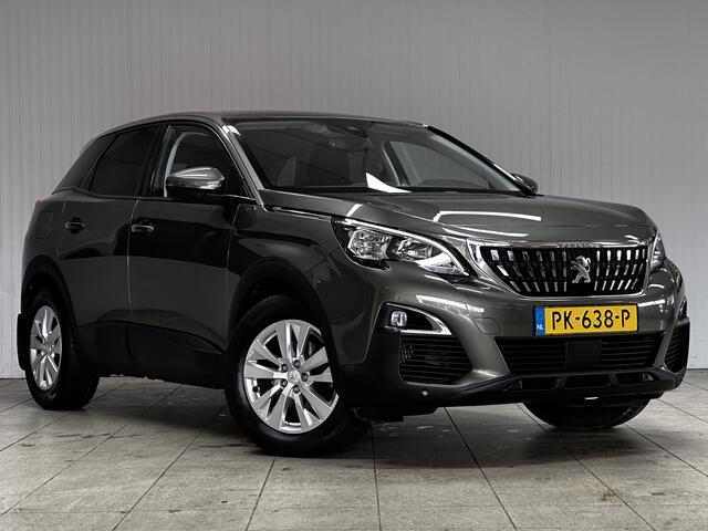 Peugeot 3008 1.2 PureTech Active/ Trekhaak/ Virtual Dash./ 17'' LMV/ PDC V+A/ Clima/ Cruise/ Elek. pakket/ Isofix/ Bluetooth/ Armsteun/ Multi. LEDER. Stuur/ Mistl./ Extra getint glas.