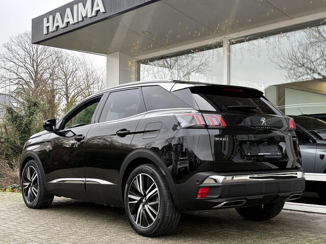 Peugeot 3008 1.6 HYbrid 225 GT Pack Business | Focal Audio | Schuif-/kanteldak | Elektr. achterklep | Full LED | Adaptieve Cruise | 360gr. camera | Navigatie | Stoelverwarming