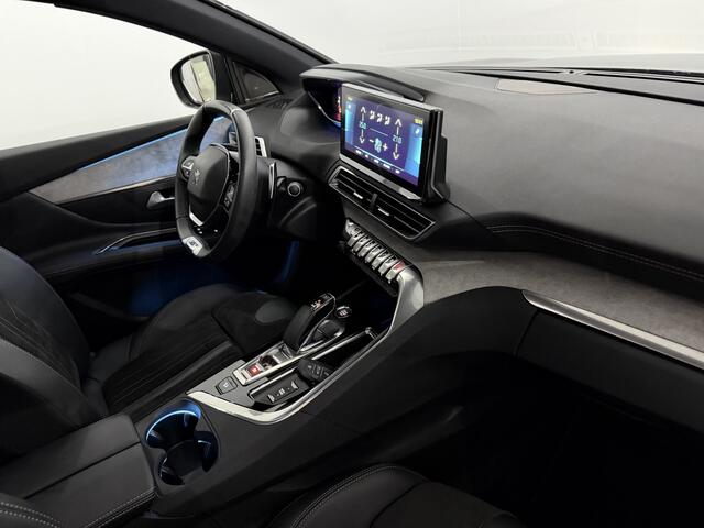 Peugeot 3008 1.6 HYbrid4 300 GT Pack Business Panoramadak, 360 Camera, Navi, Keyless start, Rijstrook correctie, Stoelverwarming, Elektrische achterklep, Half leder