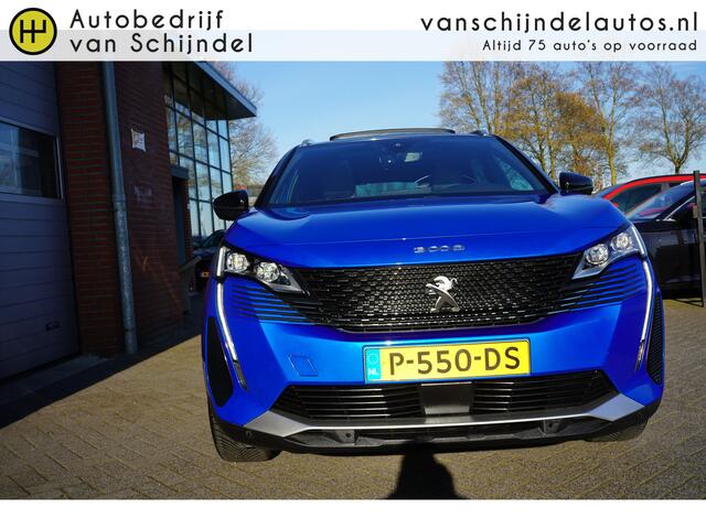 Peugeot 3008 1.2 PURETECH GT ORIGINEEL NEDERLANDS MET NIEUWE DISTRIBUTIERIEM!!! PANORAMADAK ADAPTIEVE CRUISE CAMERA LEDER ANDROID/APPLECARPLAY NAVI 18INCH ELECTR.KLEP PDC V+A FULL LED ENZ...