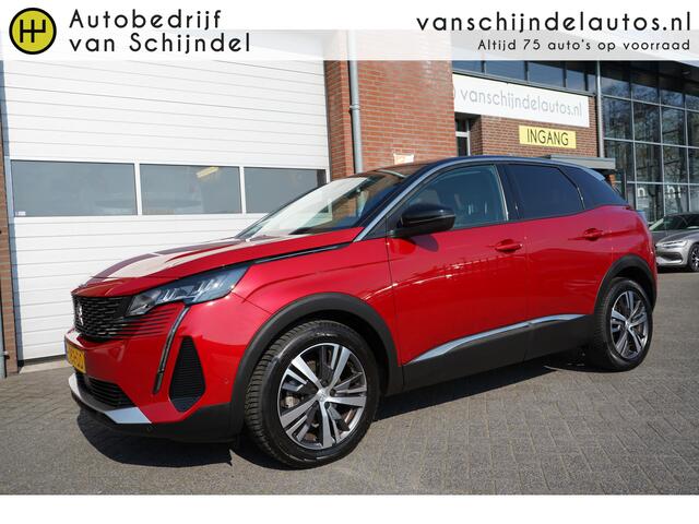 Peugeot 3008 1.2 PURETECH ALLURE PACK BUSINESS ORIGINEEL NL NIEUW MODEL VOLLEDIG DEALER ONDERHOUDEN FULL LED 360CAMERA ELECTR.KLEP ANDROID-APPLECARPLAY NAVI ADAPTIEVE CRUISE 18INCH PDC V+A CLIMA ENZ...