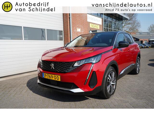 Peugeot 3008 1.2 PURETECH ALLURE PACK BUSINESS ORIGINEEL NL NIEUW MODEL VOLLEDIG DEALER ONDERHOUDEN FULL LED 360CAMERA ELECTR.KLEP ANDROID-APPLECARPLAY NAVI ADAPTIEVE CRUISE 18INCH PDC V+A CLIMA ENZ...